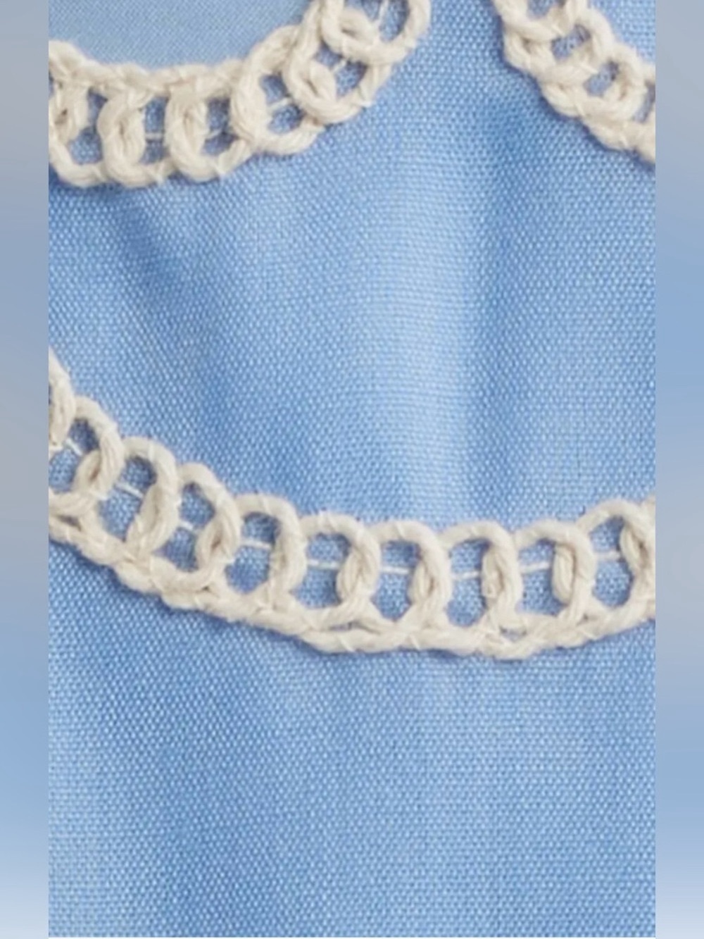 Sam Edelman Rope Embroidery Mini Sundress - Picture 6 of 9